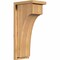 Ekena Millwork Huntington Smooth Corbel w/Backplate, Western Red Cedar, 7 1/2"W x 10"D x 22"H COR08X10X22HUN01SWR - alternate 1